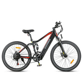 SAMEBIKE XD26-II Electric Bike - 750W Motor 48V14AH Battery 45KM Range Hydraulic Disc Brakes - Black